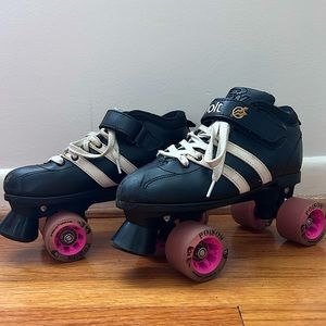 Riedell Volt Roller Derby Skates with Outdoor Wheels